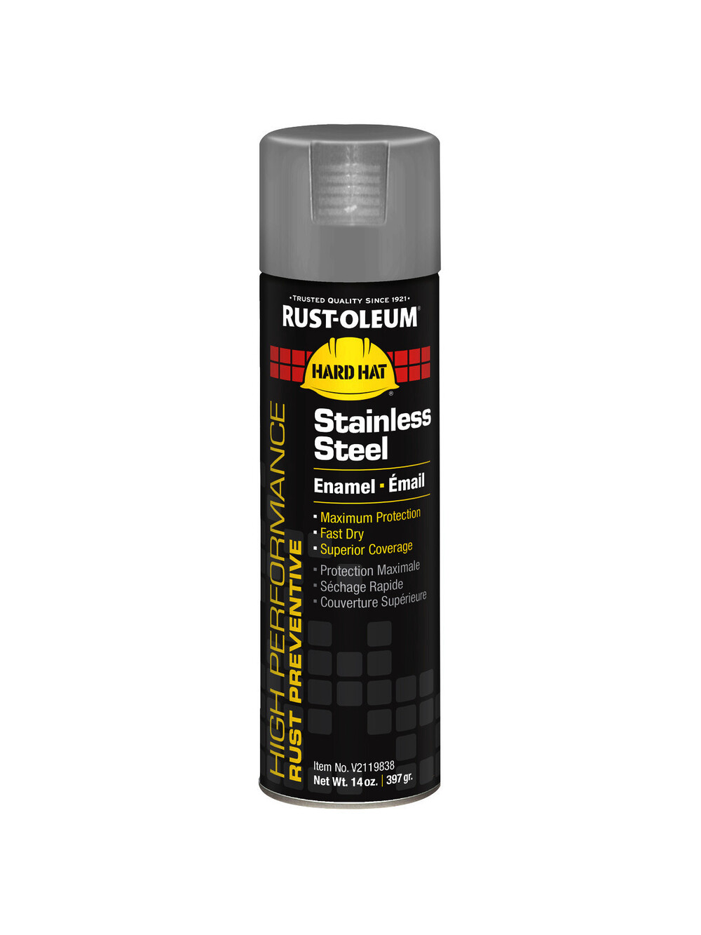 Rust-oleum Spray Paint, Stainless Steel ,14 Oz